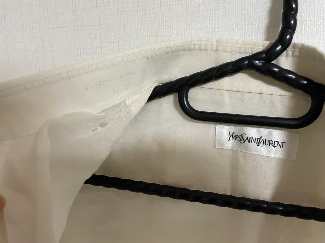 입생로랑 빈티지 린넨셔츠 상품이미지5