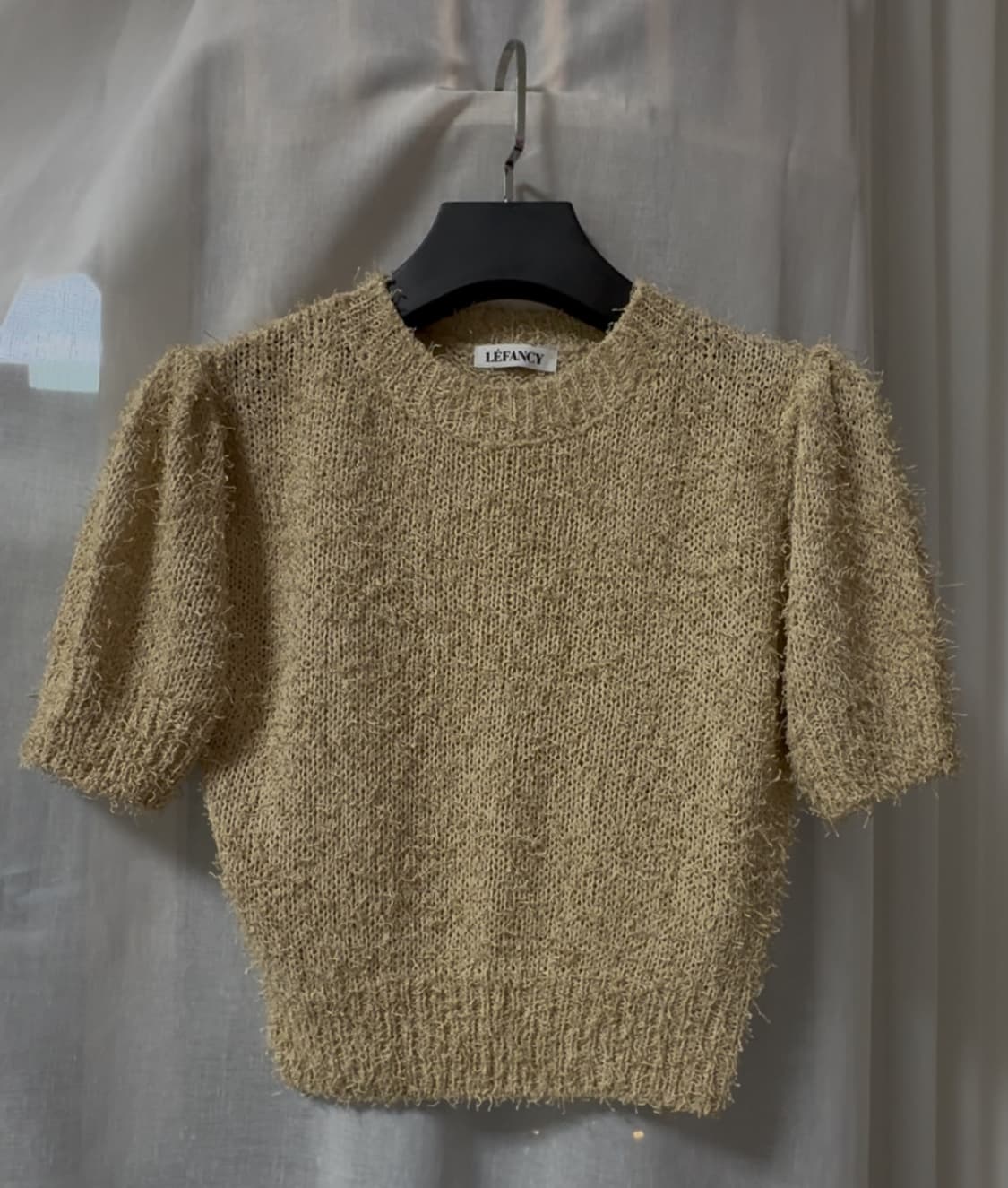 르팬시 니트 - 베이지 상품이미지1