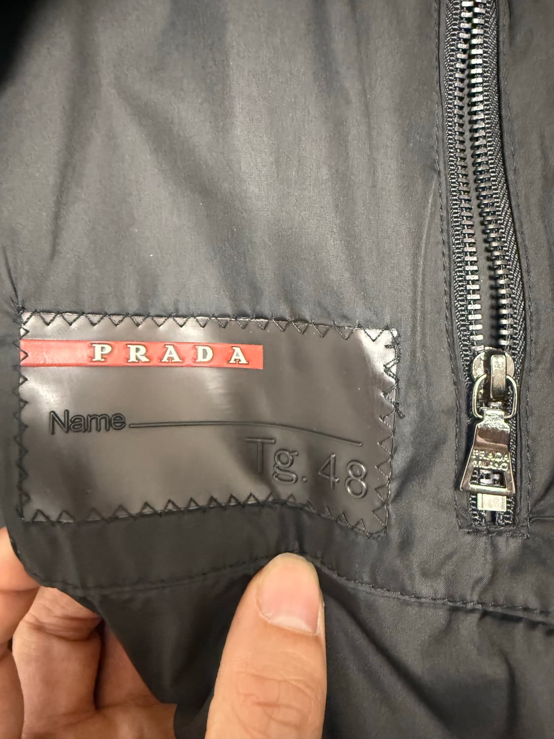 프라다 스포츠 레더자켓 상품이미지5