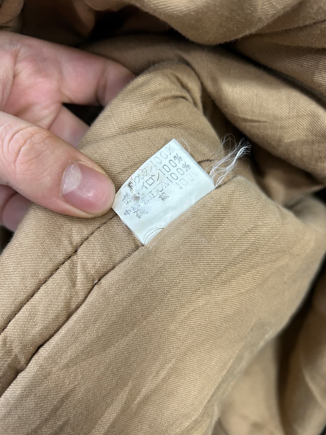 80s 요지 야마모토 폴리 코트  상품이미지7