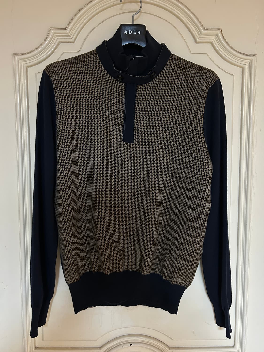 에르메네질도 제냐 캐시미어 반집업 니트 상품이미지1