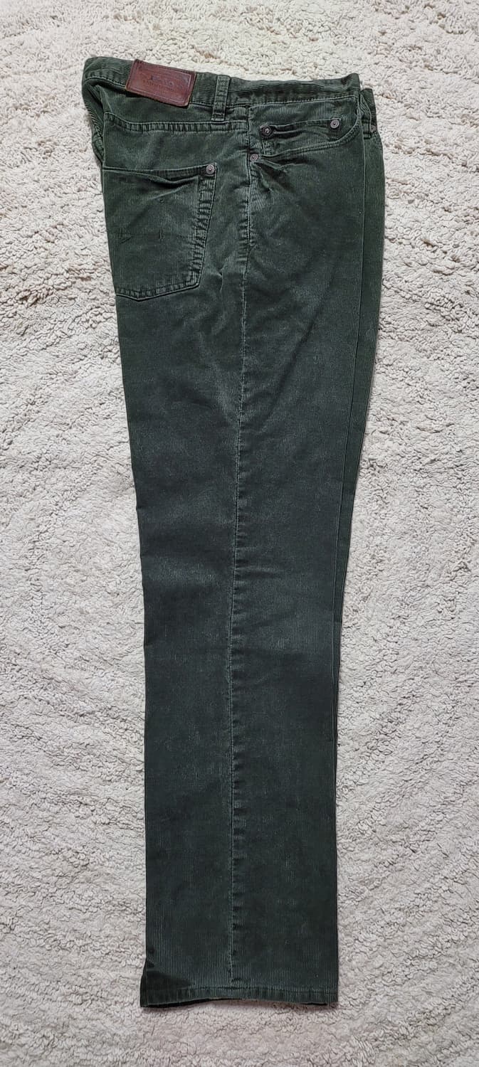 폴로 랄프로렌 딥그린 코듀로이 바지(29*30) 상품이미지2