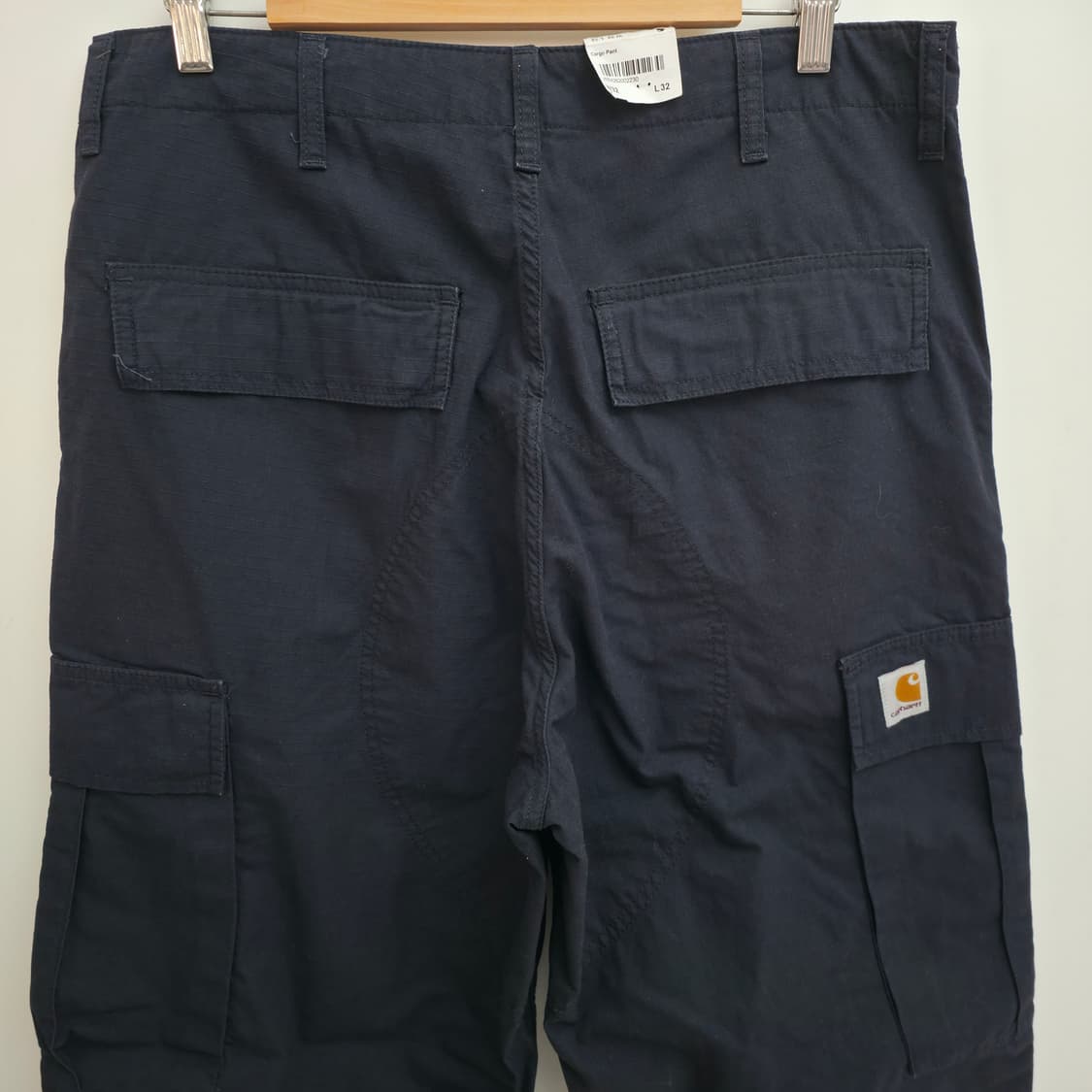 [32/32] [새상품] 칼하트 wip 블랙 카고 팬츠 상품이미지5