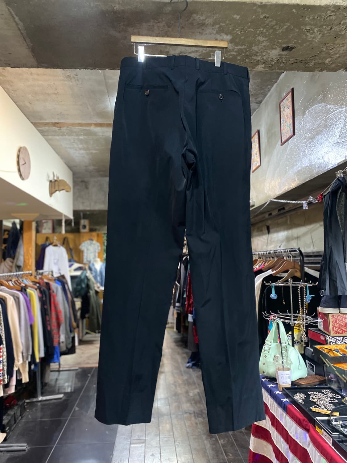 PRADA 프라다 나일론 원단 슬랙스 48(28) 상품이미지5