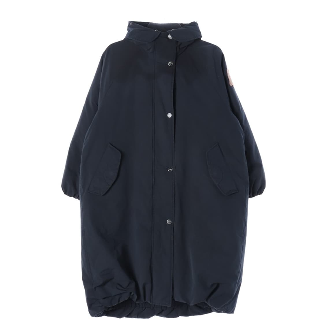 써스데이아일랜드 빈티지 패턴 안감 덕다운 롱패딩 M 상품이미지1