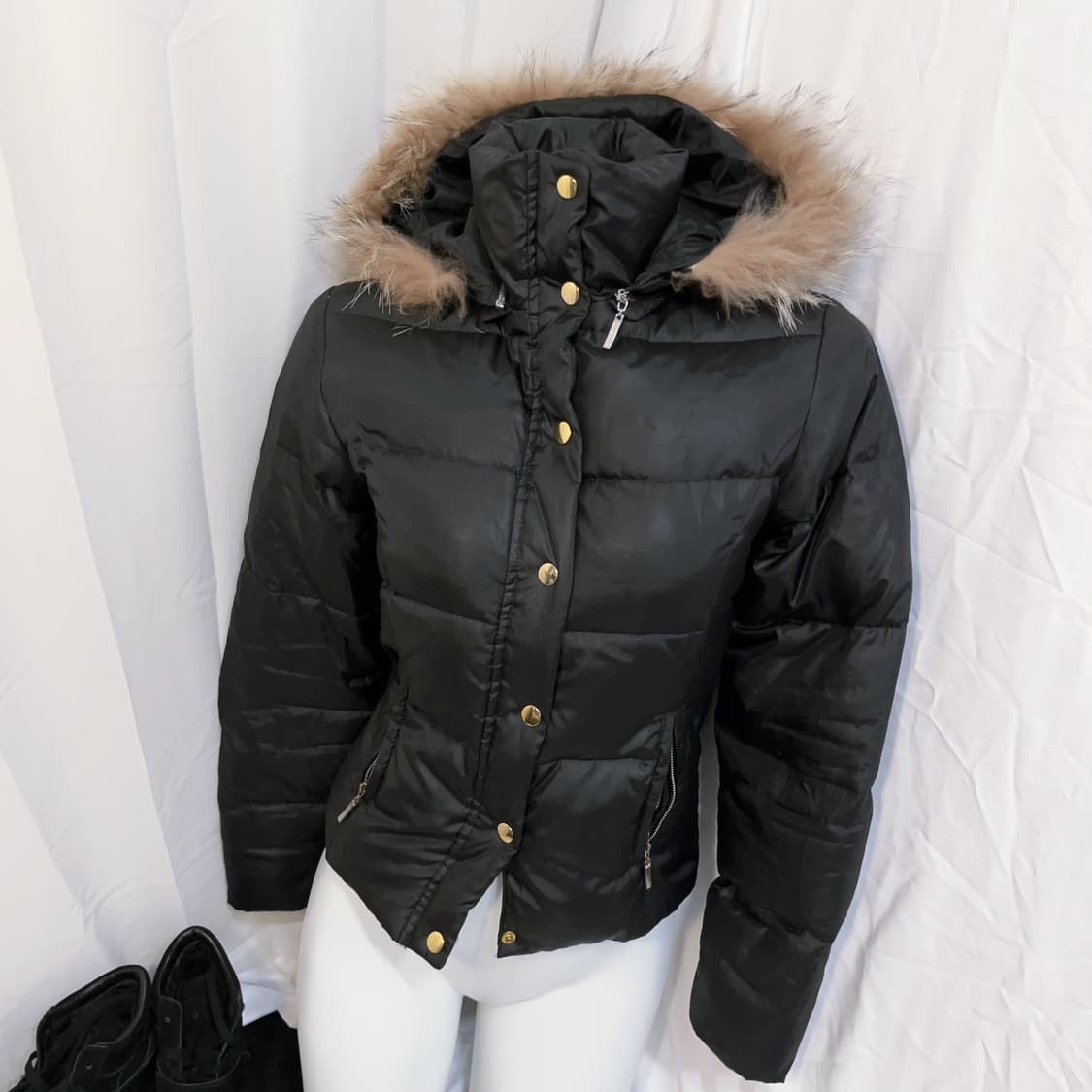 y2k 하이넥 갸루 패딩 00s 상품이미지2