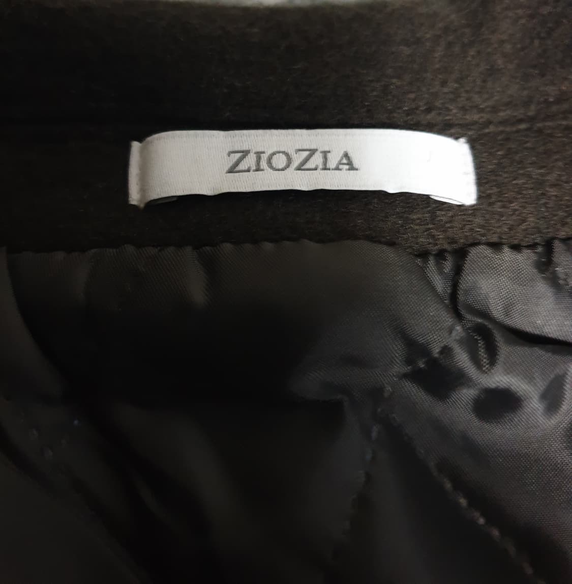 지오지아 울 슬림핏 코트 모카 (95) 상품이미지4