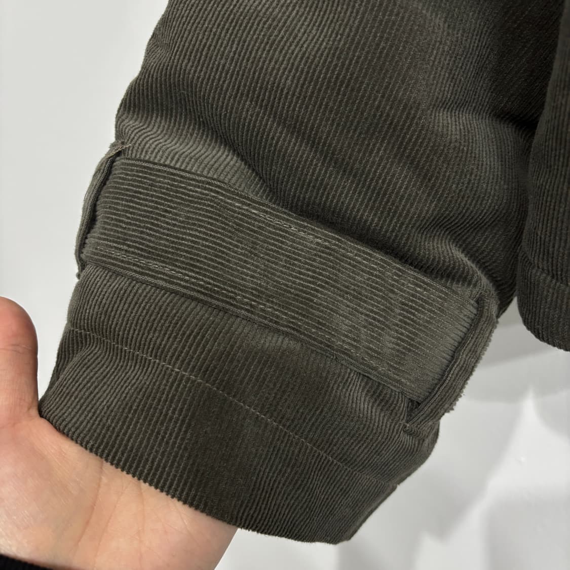 [새상품] 퍼카라 코듀로이 누빔자켓 상품이미지5