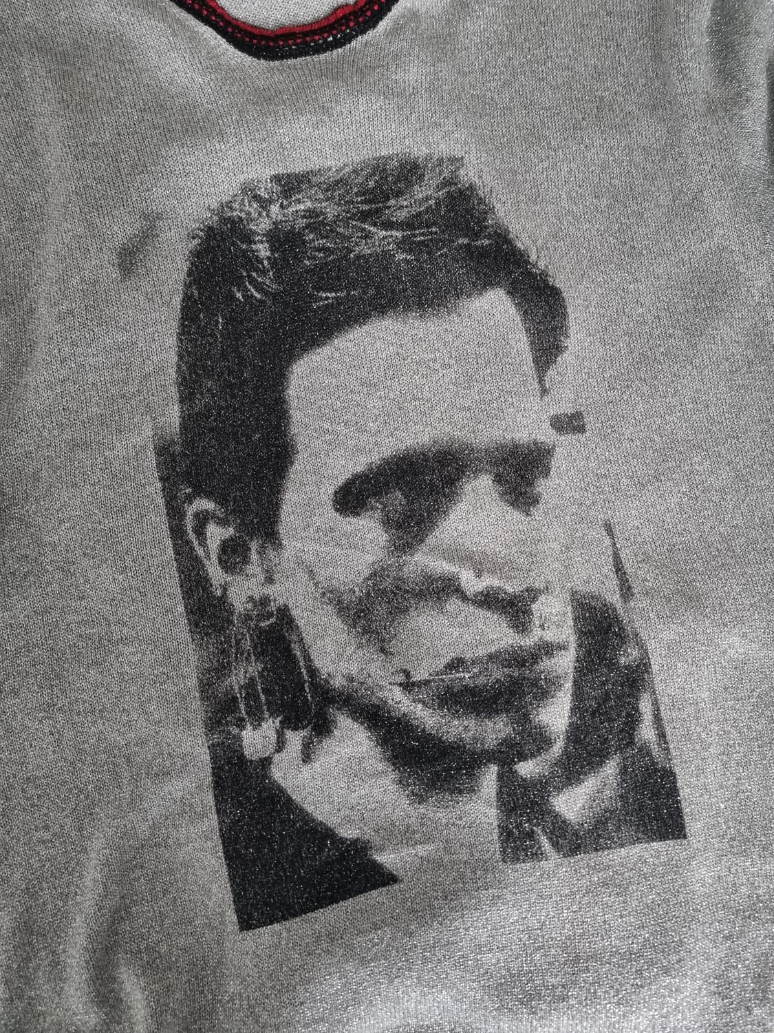 RAF SIMONS 19SS Scarf Print Knit M 상품이미지4