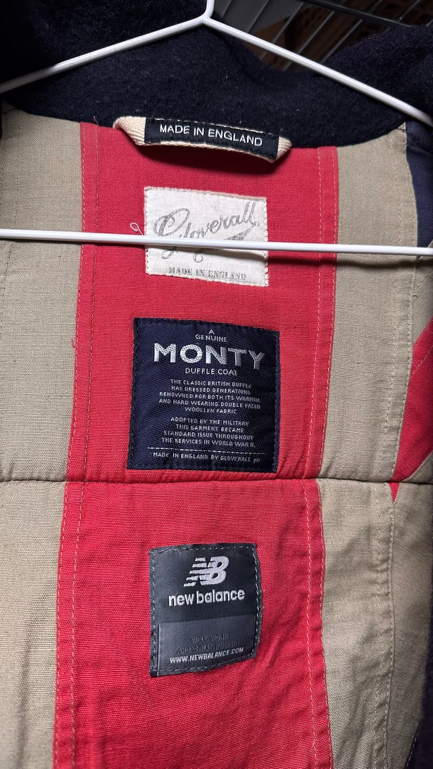 글로버올 더플코트 made in england 상품이미지5