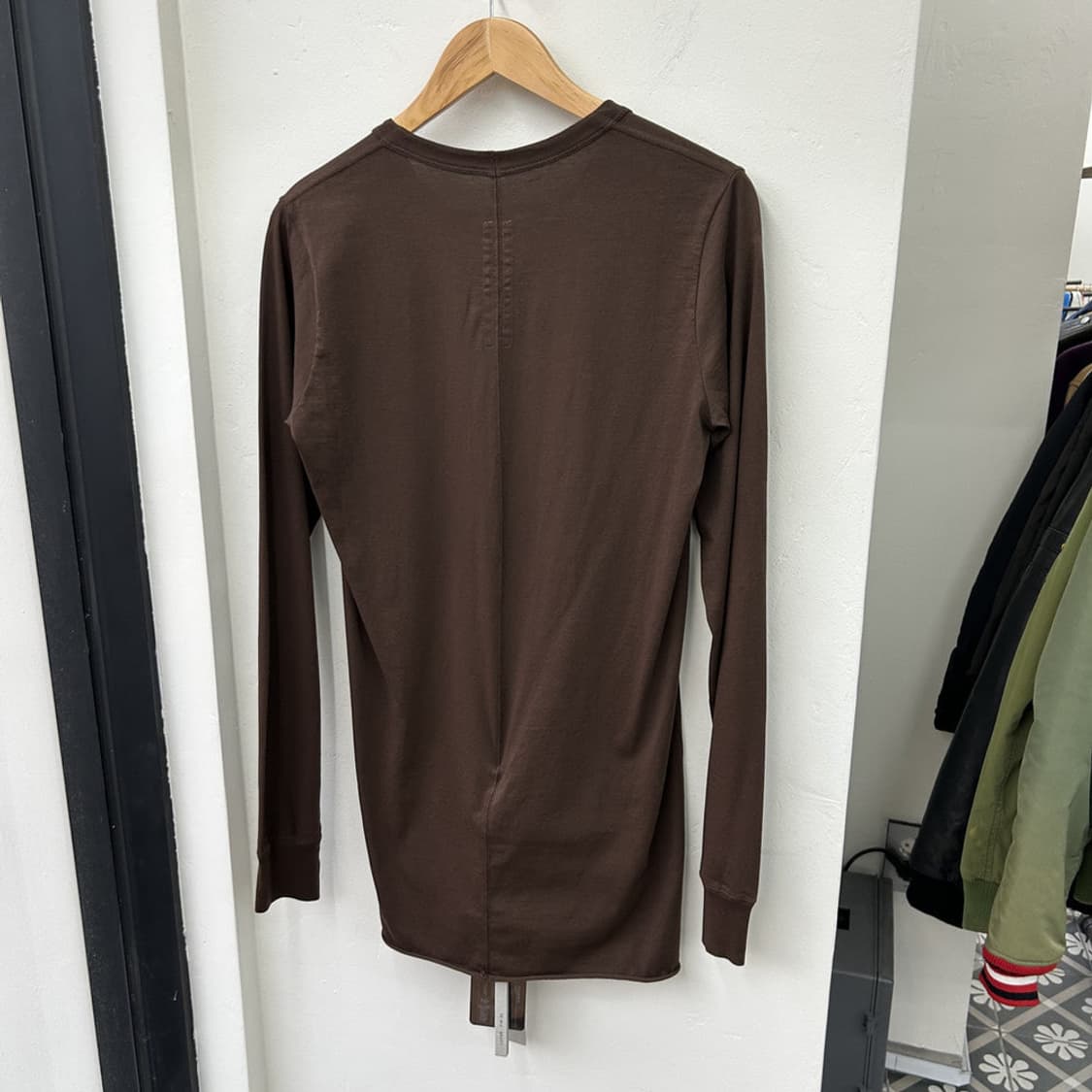 16386 - 23F/W 릭오웬스 룩소르 베이직 롱슬리브 상품이미지5