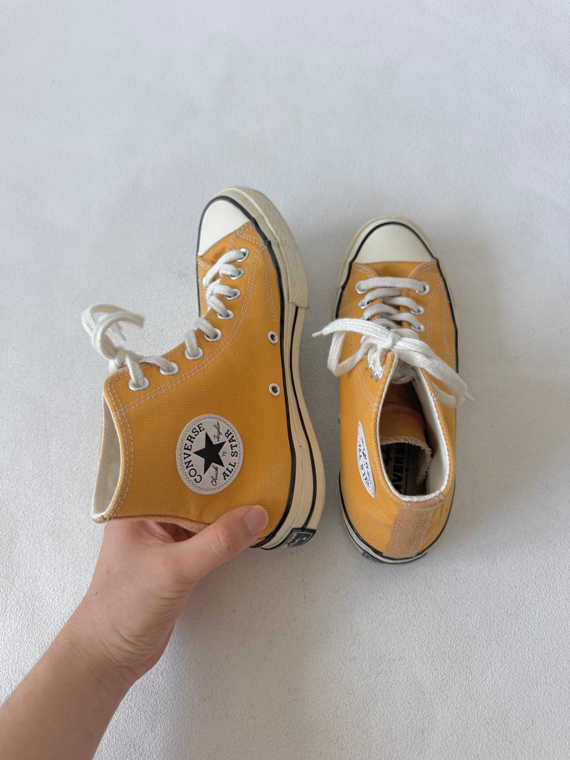 [250]컨버스(Converse) 척테일러 70 하이 머스타드 상품이미지5