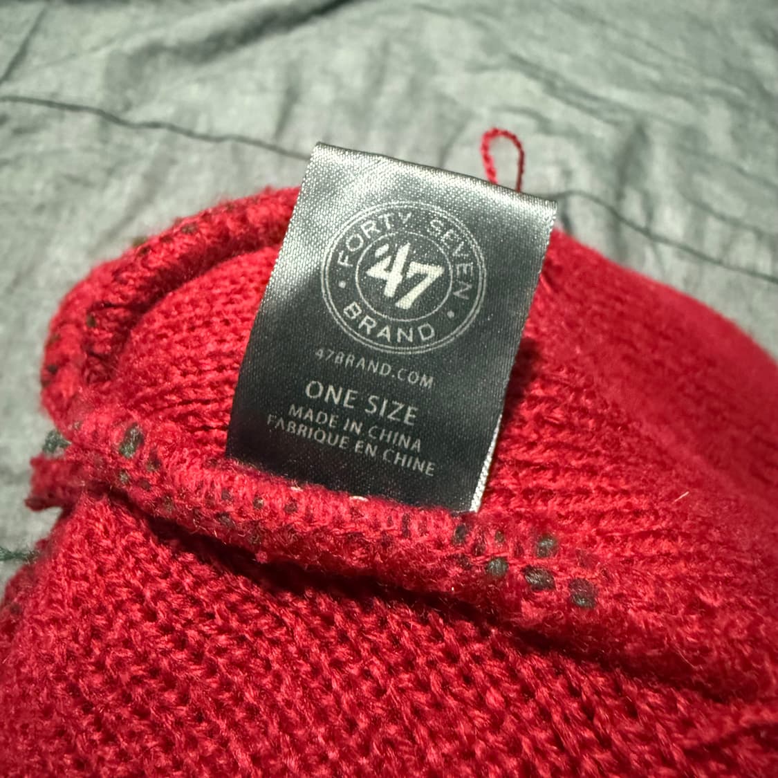 NHL Minesota Wild Knit Pom Beanie  상품이미지7