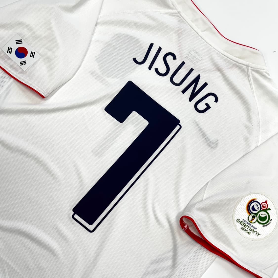 나이키 06 08 대한민국 국가대표 한국 국대 어웨이 박지성 유니폼  상품이미지4