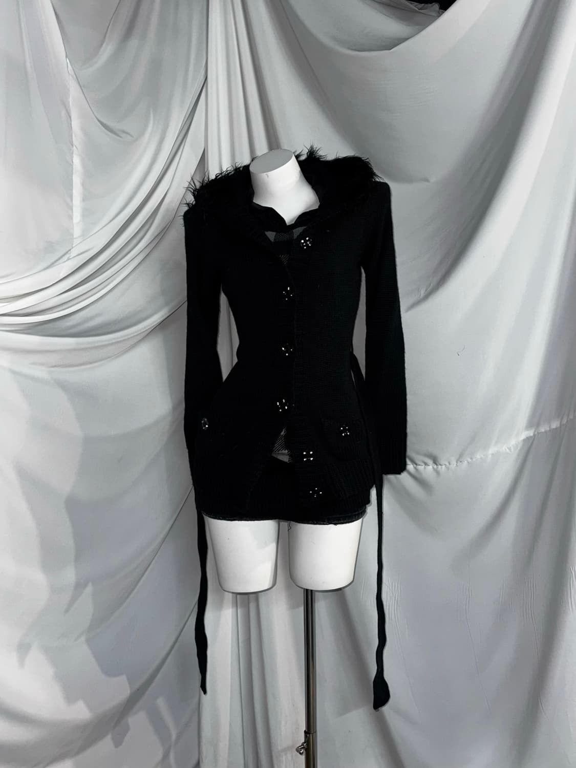 무채색 캐캐체 세라깔 데일리 블랙 코디세트 상품이미지9