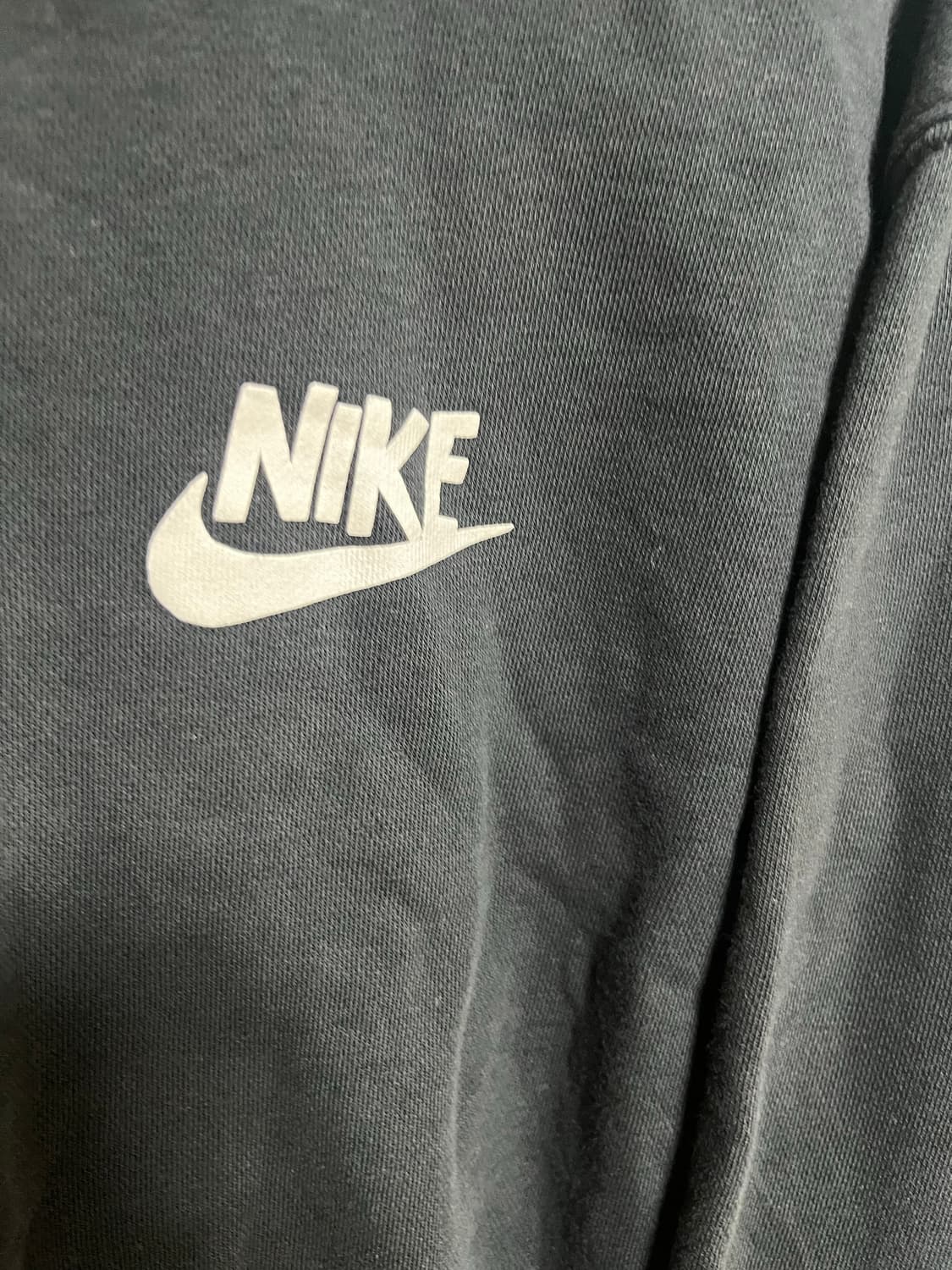 나이키 블랙 하프집업 맨투맨 상품이미지3