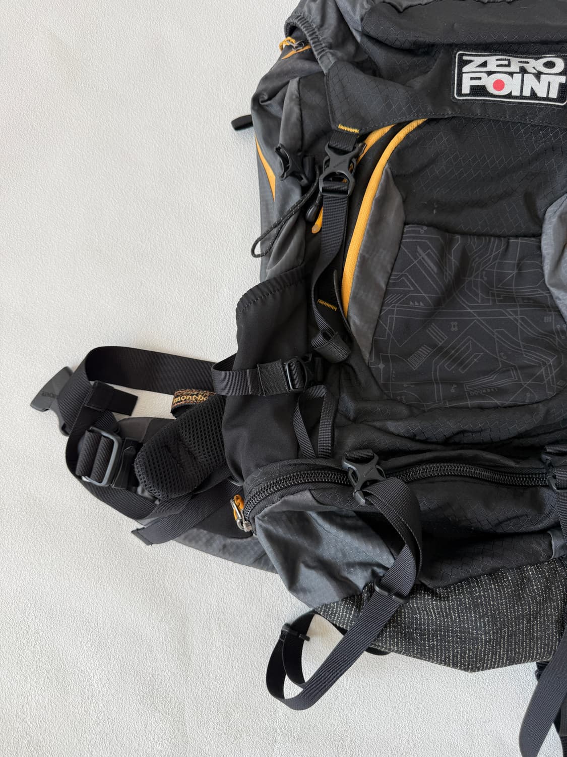 몽벨(mont-bell) ZERO POINT 하이킹 백팩 상품이미지5