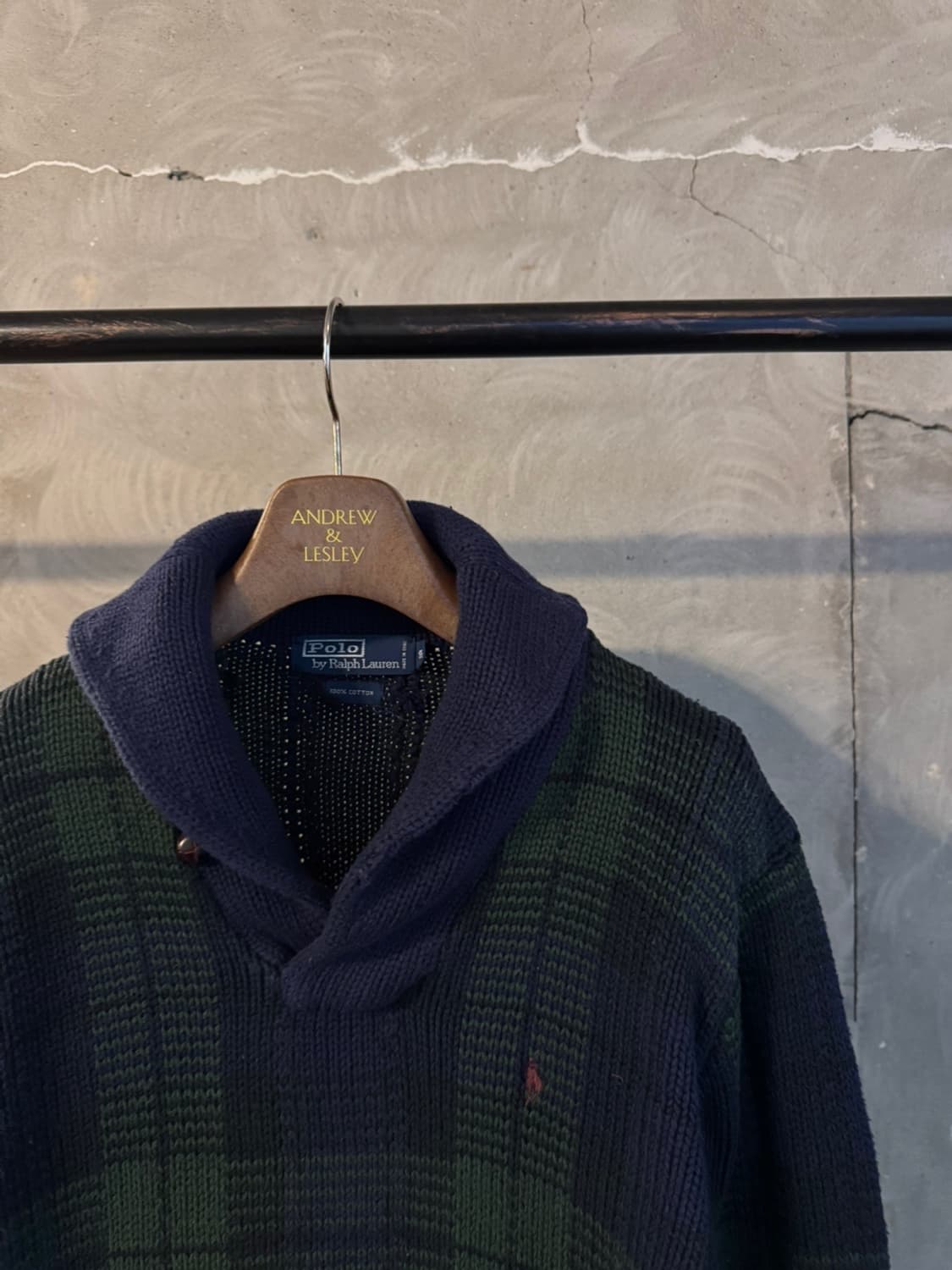 폴로 랄프로렌 숄칼라 니트 100 상품이미지8
