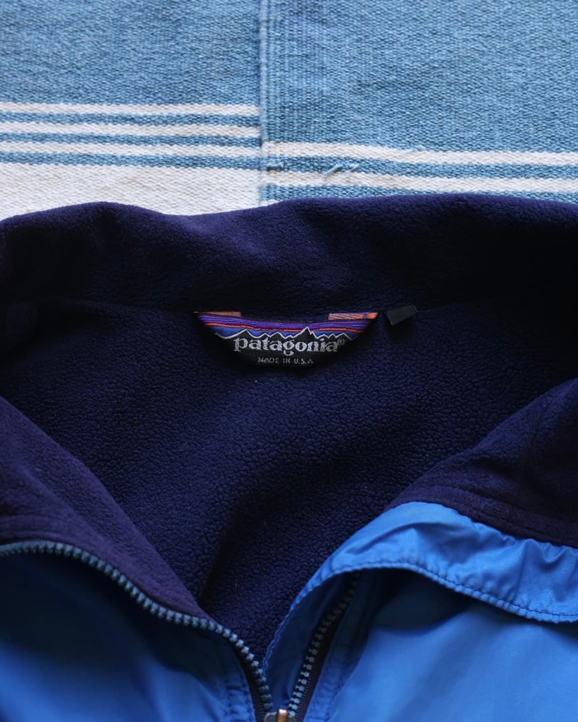 파타고니아 80s 쉘드 신칠라 딥 블루 L 상품이미지2