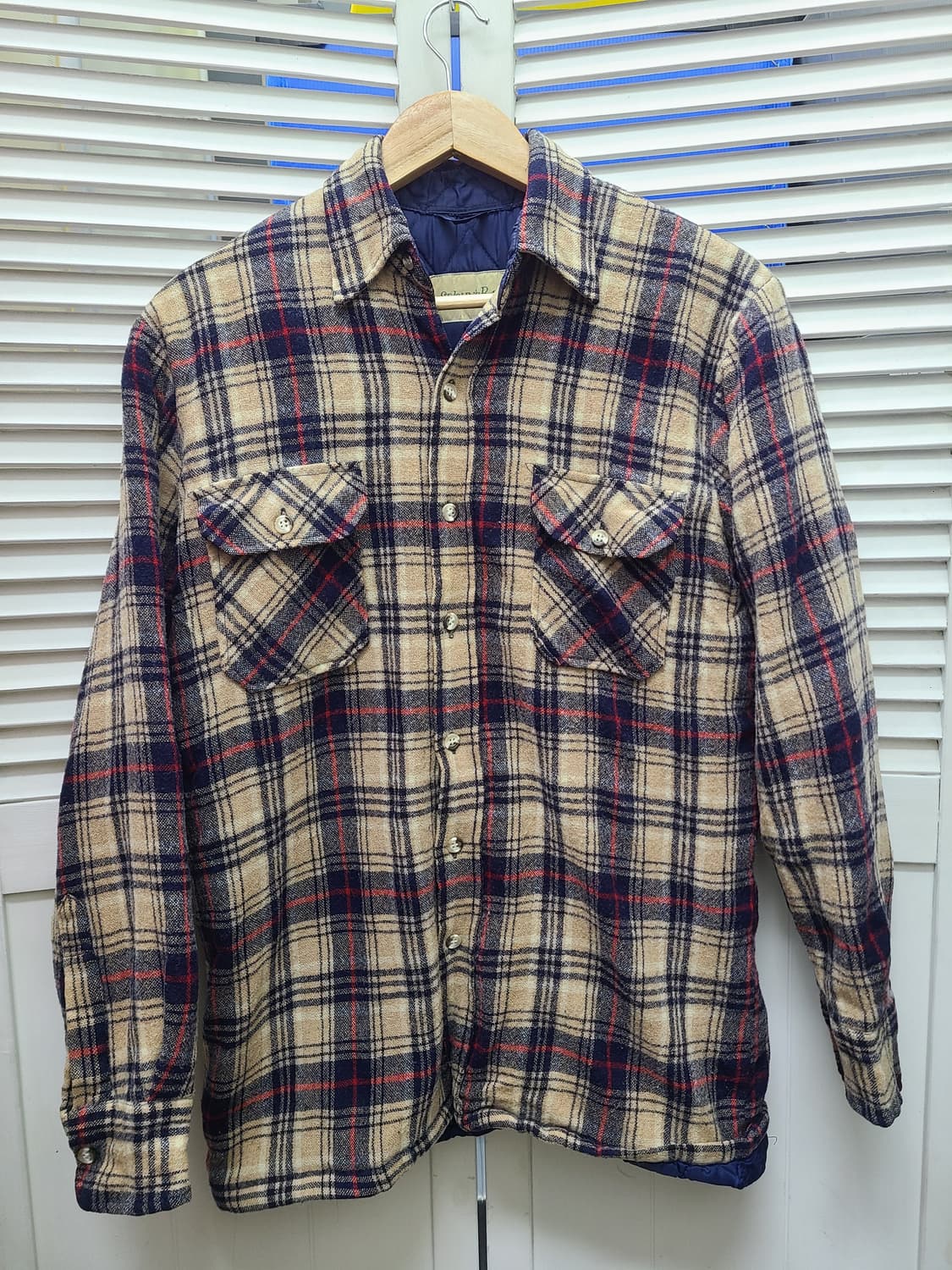 세인트존스베이 90s 퀼팅 플란넬 셔츠 상품이미지1