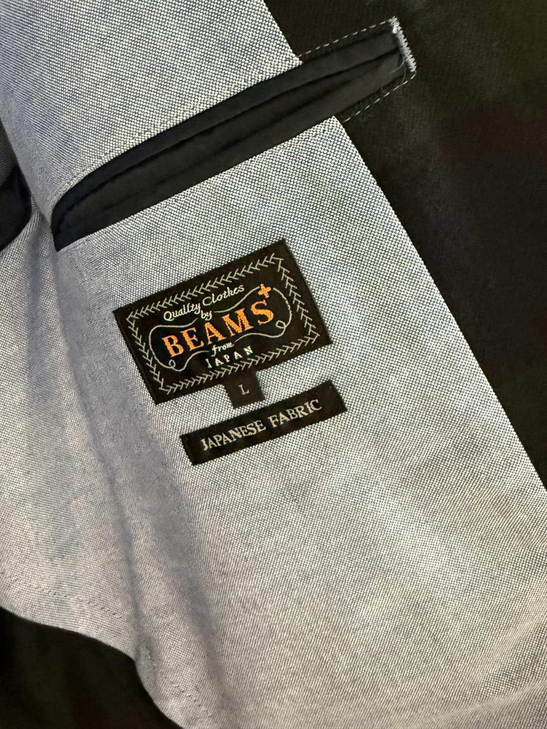 빔즈플러스 블랙와치 블레이저 L 상품이미지3