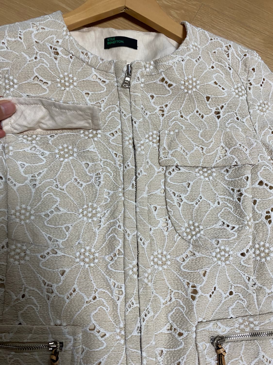 베네통 여성 봄 상의 봄자켓 상품이미지5