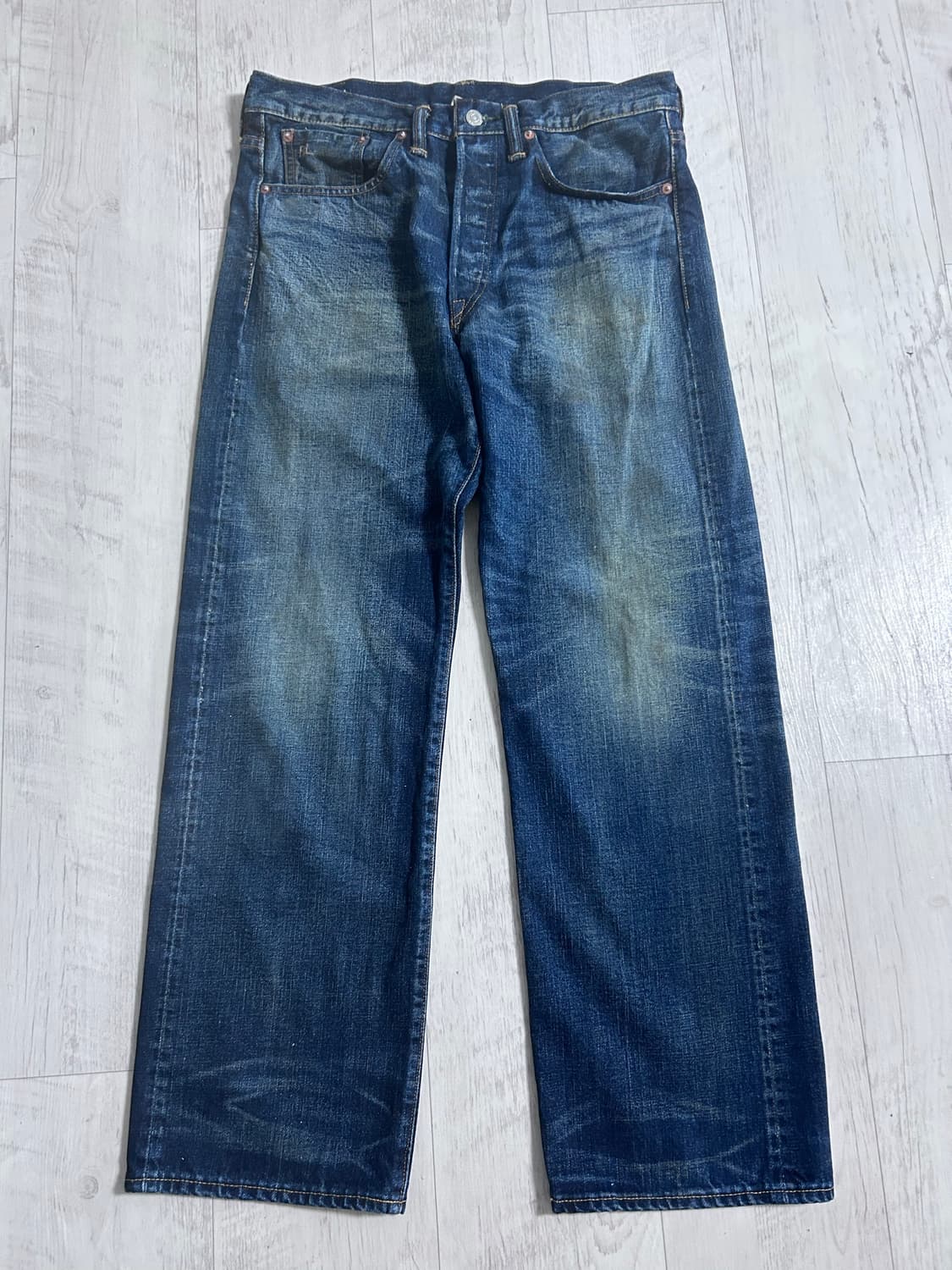 RRL 빈티지 파이브 포켓 기빈스 워싱 데님 32x30 상품이미지1