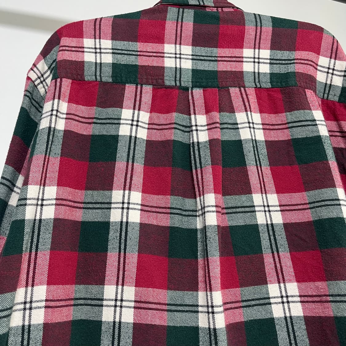 90s HEAVY COTTON FLANNEL 헤비코튼 플란넬 셔츠 상품이미지8