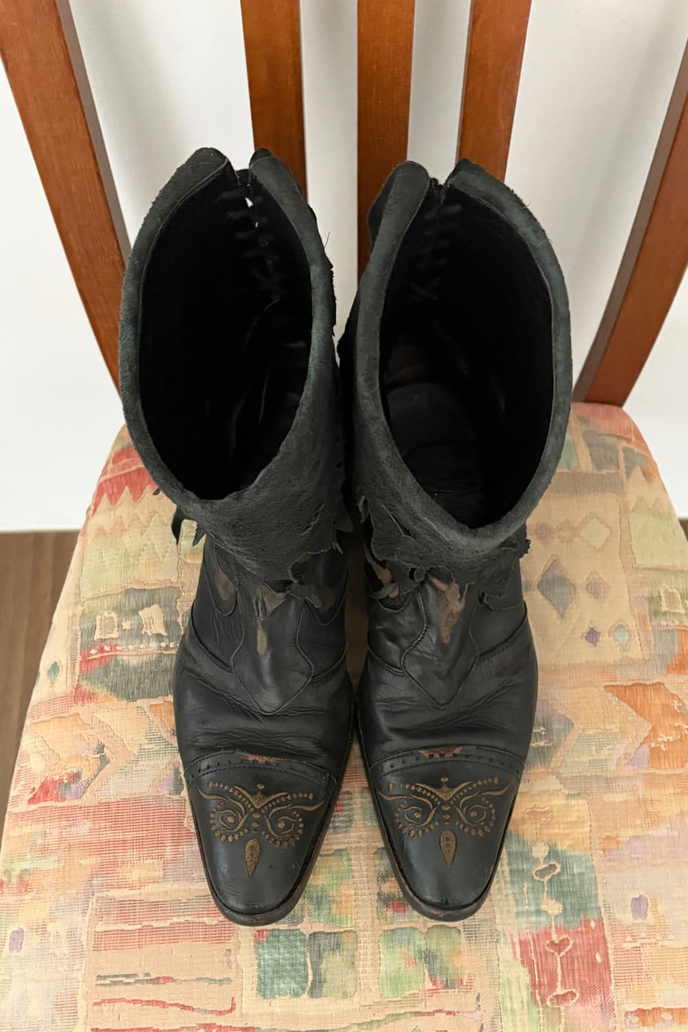 Alfredo Bannister Fringe Western Boots 상품이미지6