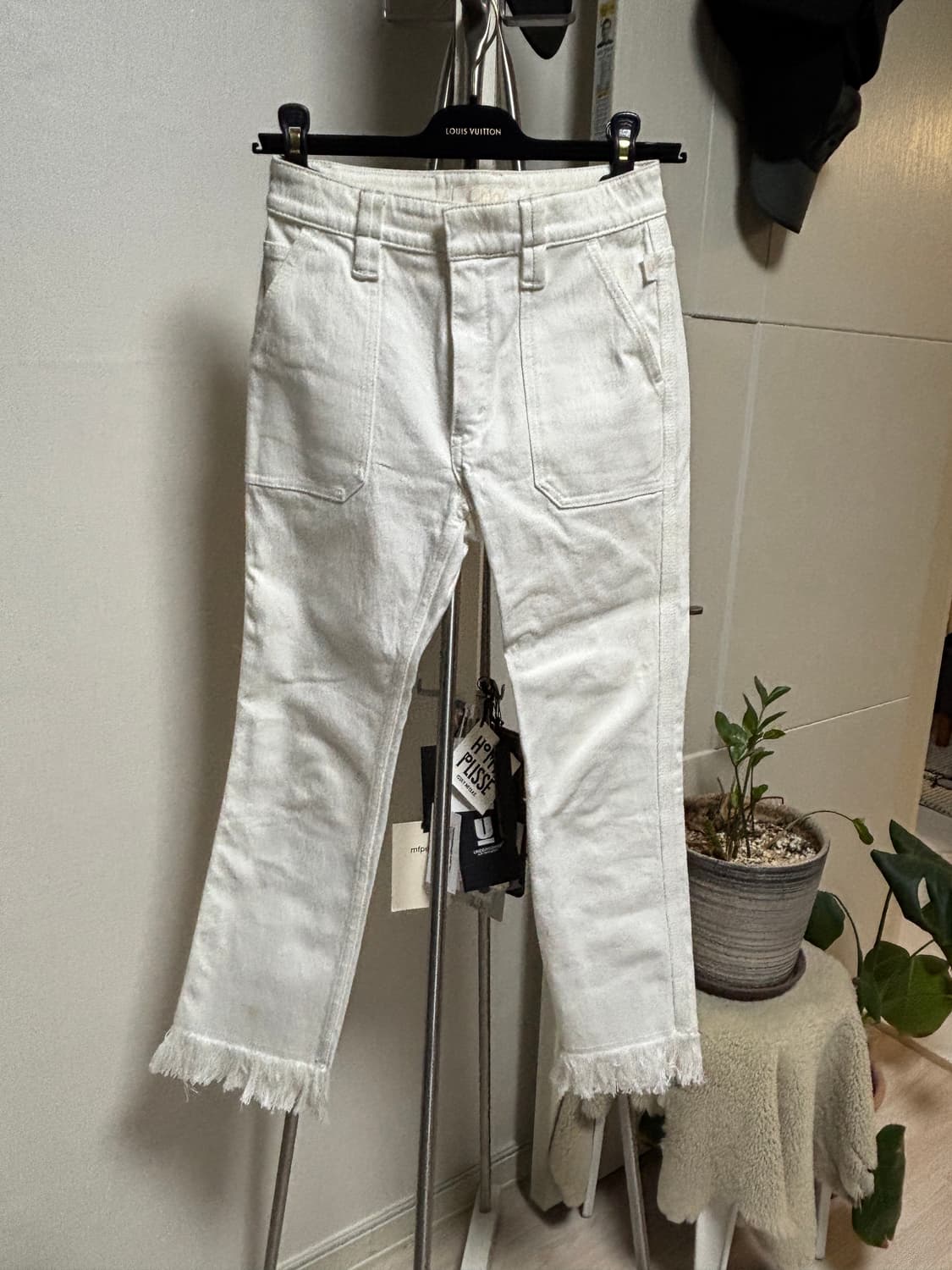 끌로에 화이트 데님 팬츠 34 상품이미지1