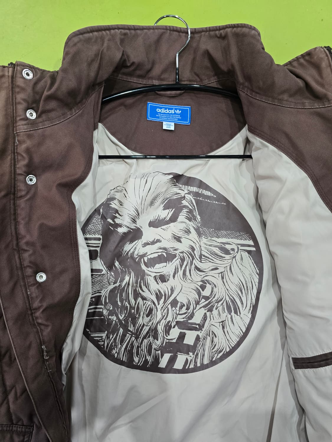 아디다스 스타워즈 우키 퀼팅 자켓 95 상품이미지7