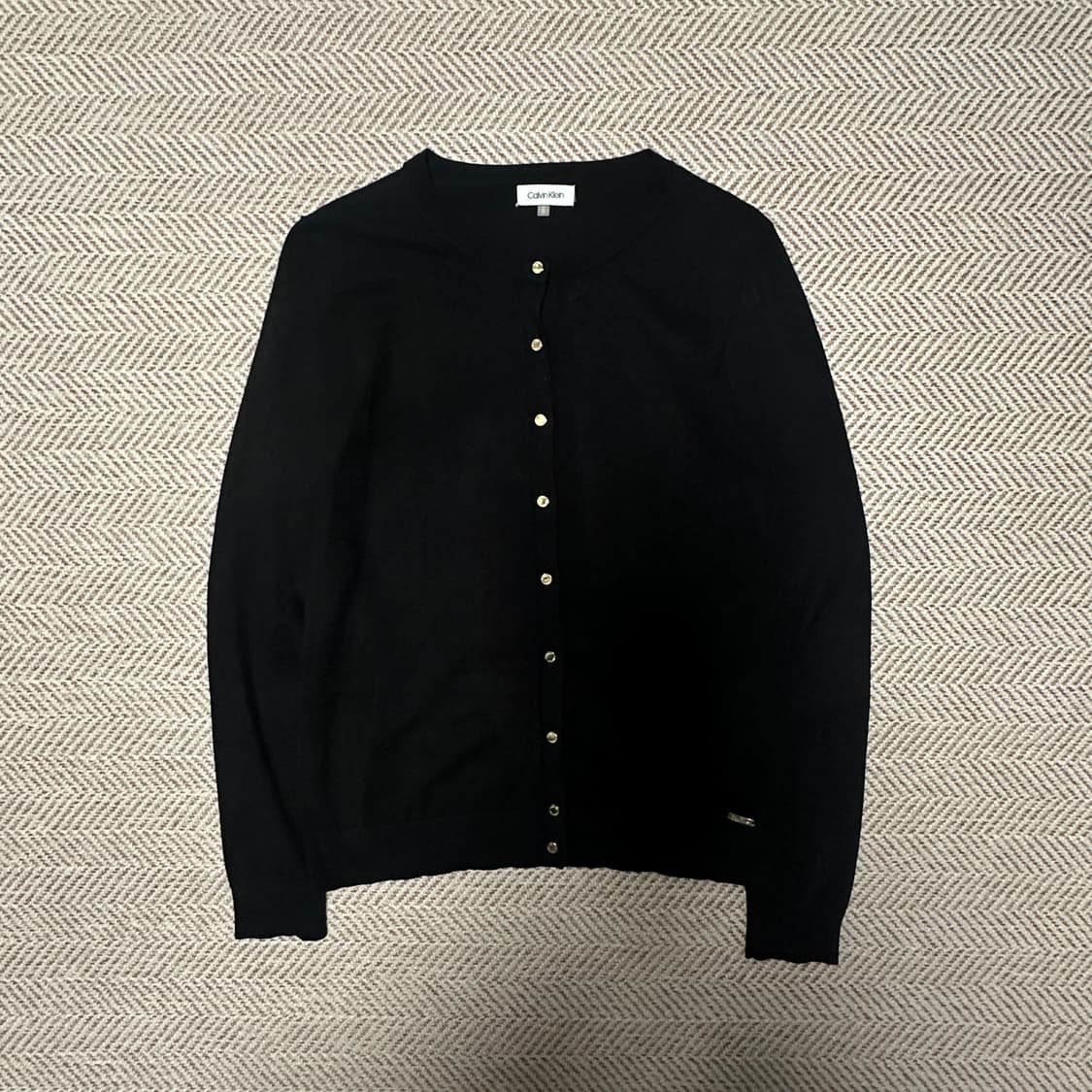 CALVIN KLEIN women rayon knit cardigan 상품이미지1