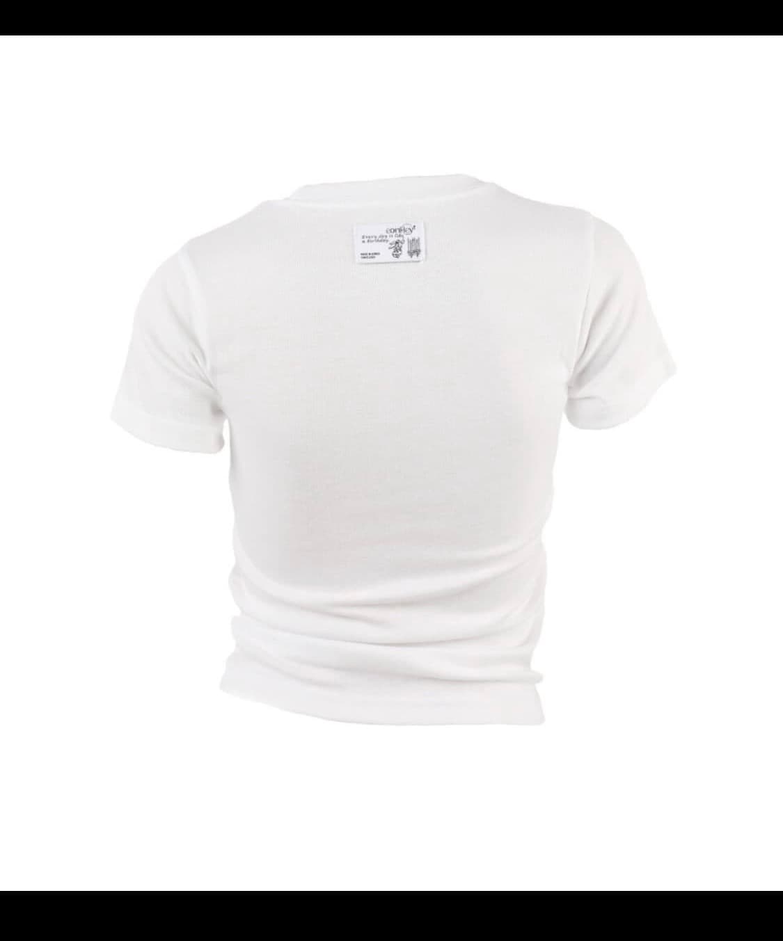 언헤이 eonHEY 큐피드 반팔 티셔츠 화이트 상품이미지3