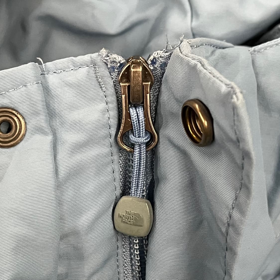 [정품/90] 노스페이스 후드 바람막이 자켓 하늘색 b14 상품이미지7