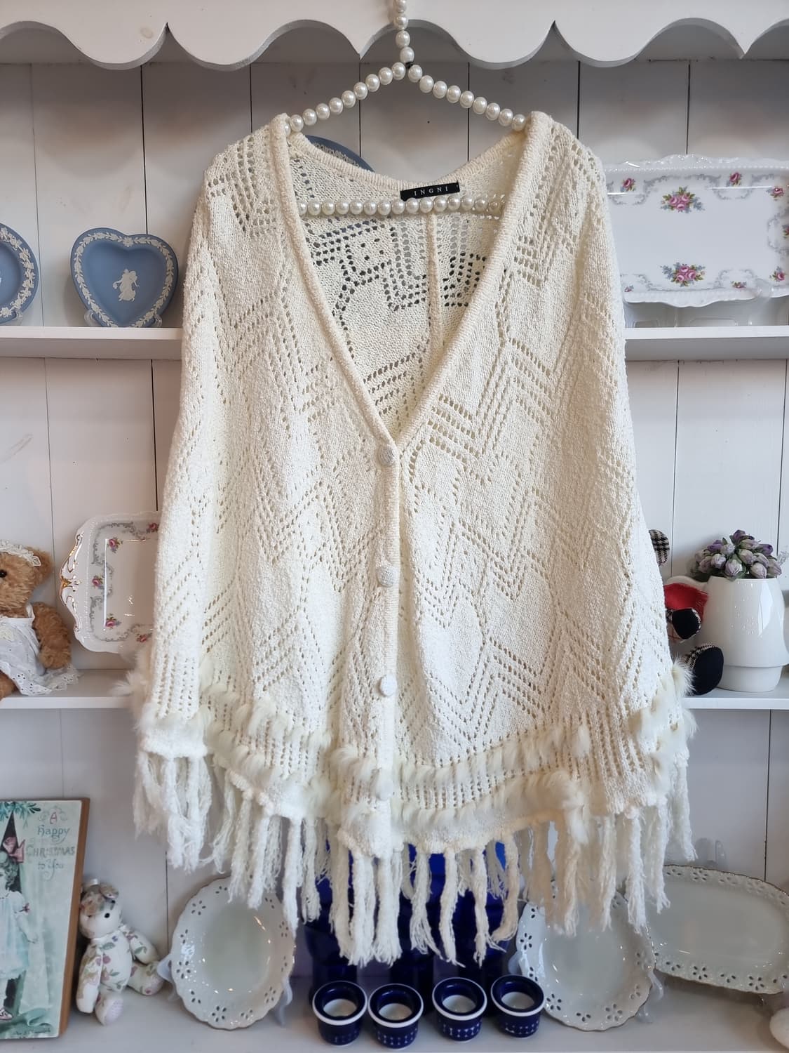 INGNI(잉그니)  하트 패턴 크로세망또 상품이미지1