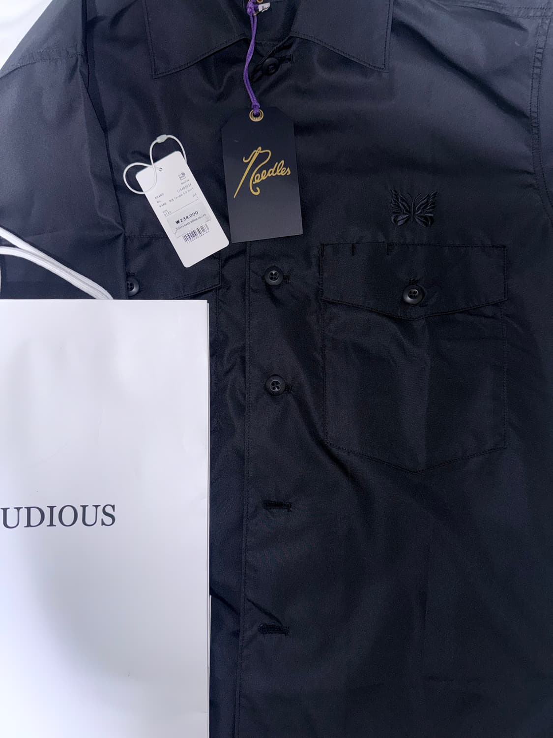 새상품 니들스 반팔 셔츠 L 상품이미지2