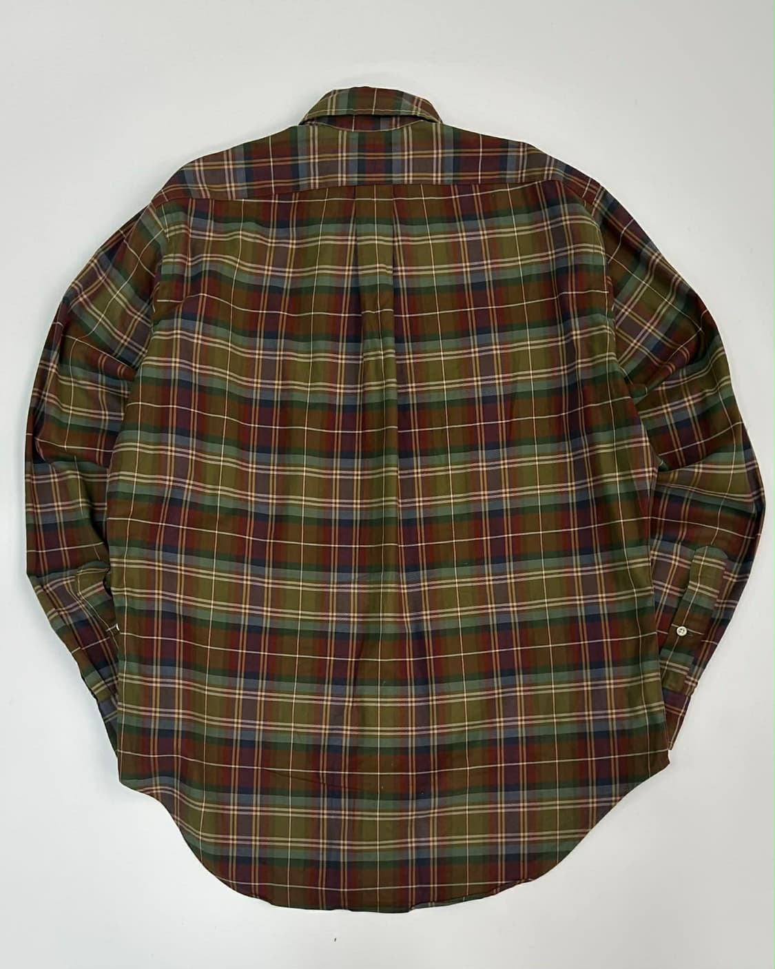 [M] 폴로 랄프로렌 클래식핏 플레이드 체크 패널 셔츠 상품이미지2