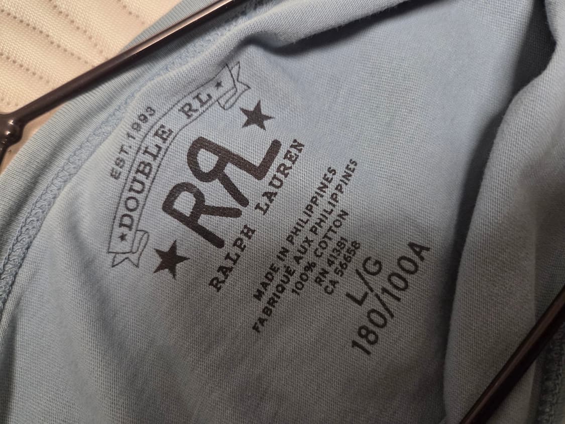RRL 더블알엘 렌치 로고 반팔 티셔츠 L 상품이미지2