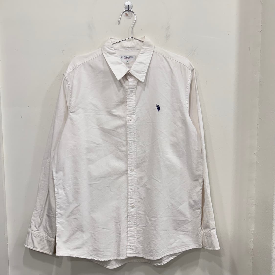 US POLO ASSN 슬림핏 코튼 옥스포드 셔츠 상품이미지2