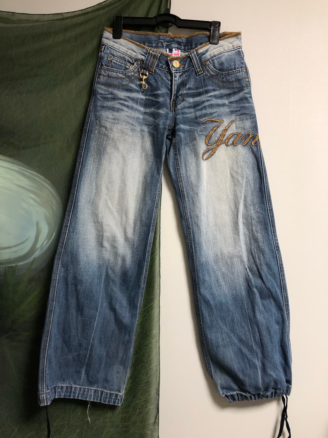 NBA 스트레이트 빈티지 데님 팬츠 상품이미지1