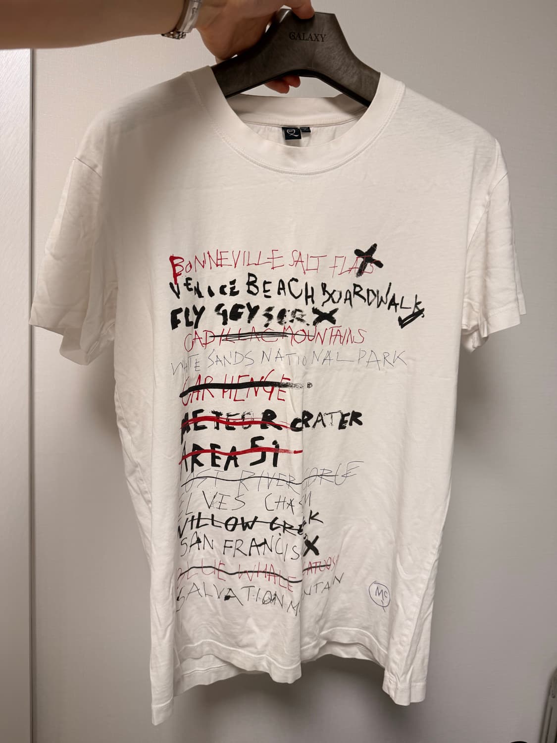 알렉산더맥퀸 반팔티 상품이미지1