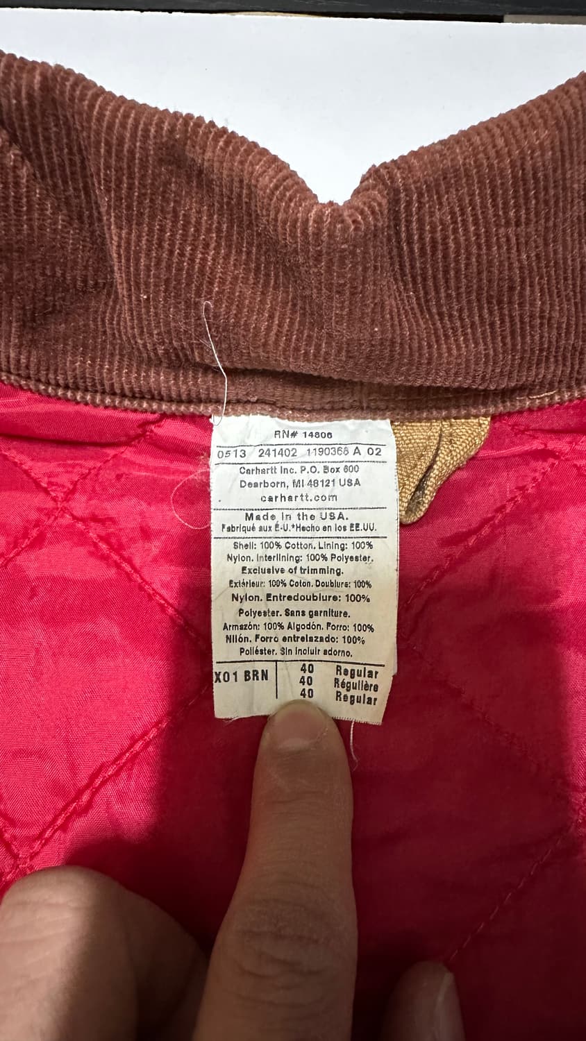 칼하트 브라운 점프수트 작업복 상품이미지3