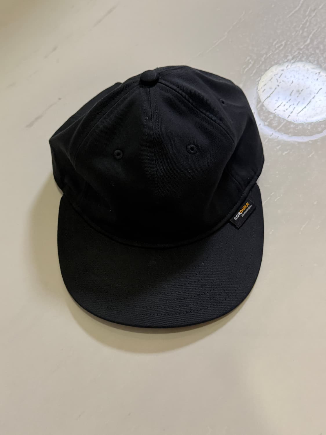 WTAPS 더블탭스 코듀라 6패널 캡 블랙 상품이미지1