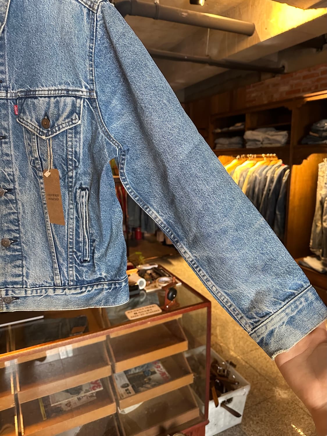 80s USA 빈티지 리바이스 70506 3세대 데님 트러커 자켓 상품이미지3