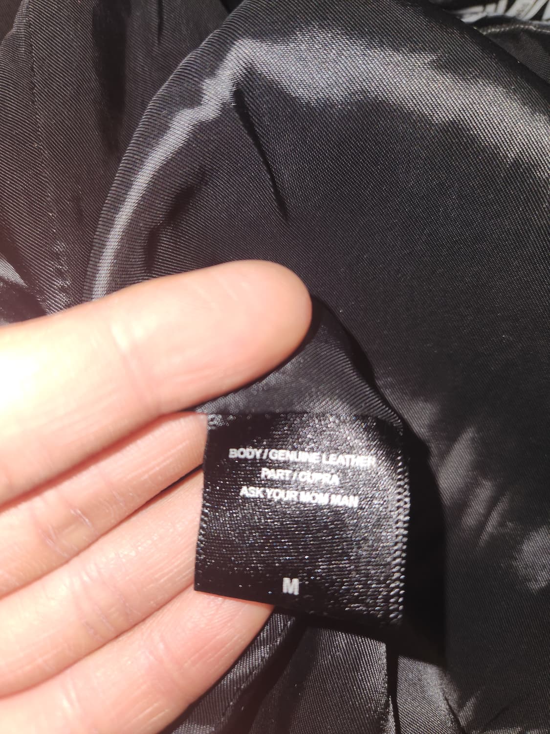 비바스튜디오 천연가죽 라이더 자켓 M 상품이미지4