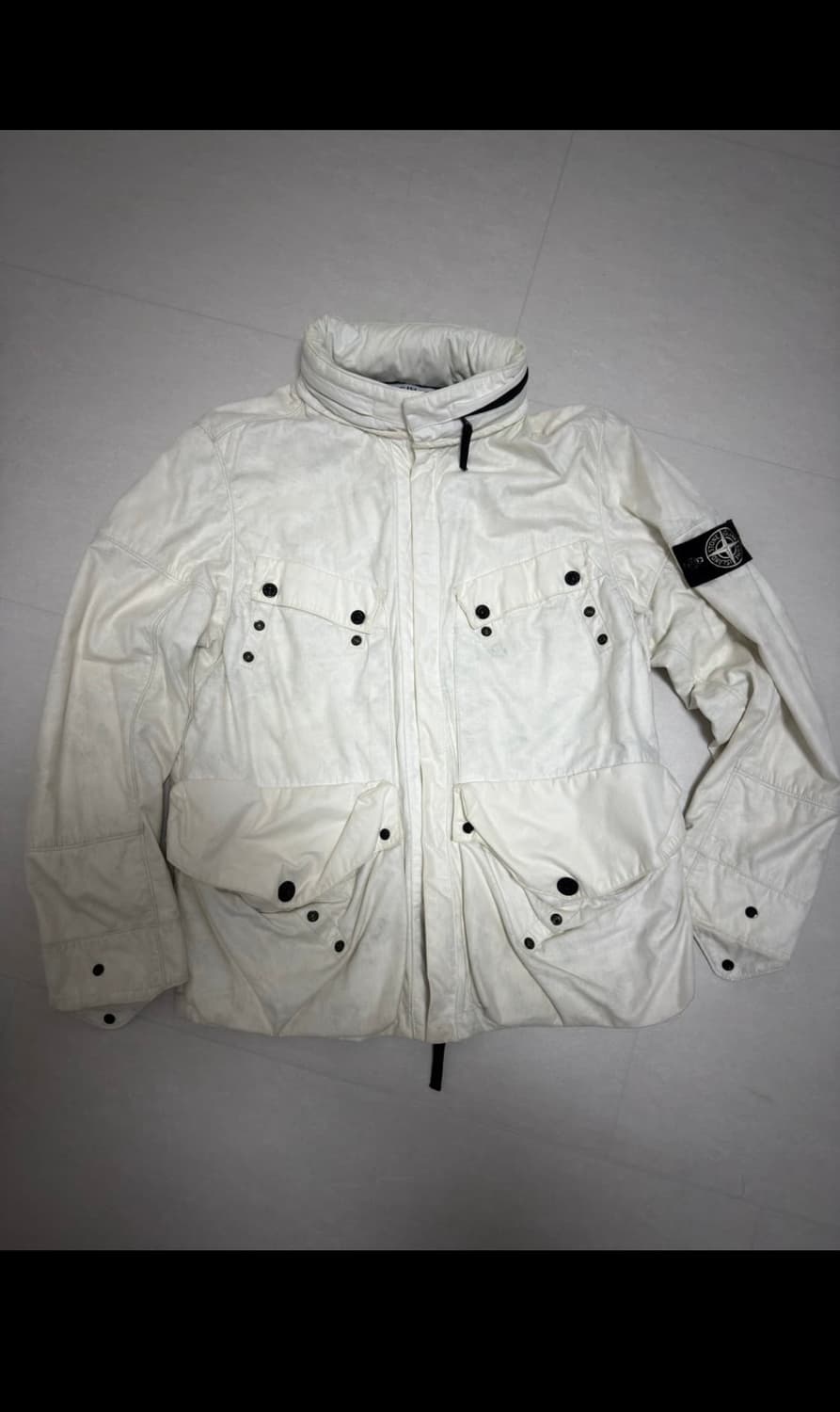 00's 스톤아일랜드 아카이브 Tyvek 화이트 자켓 상품이미지2
