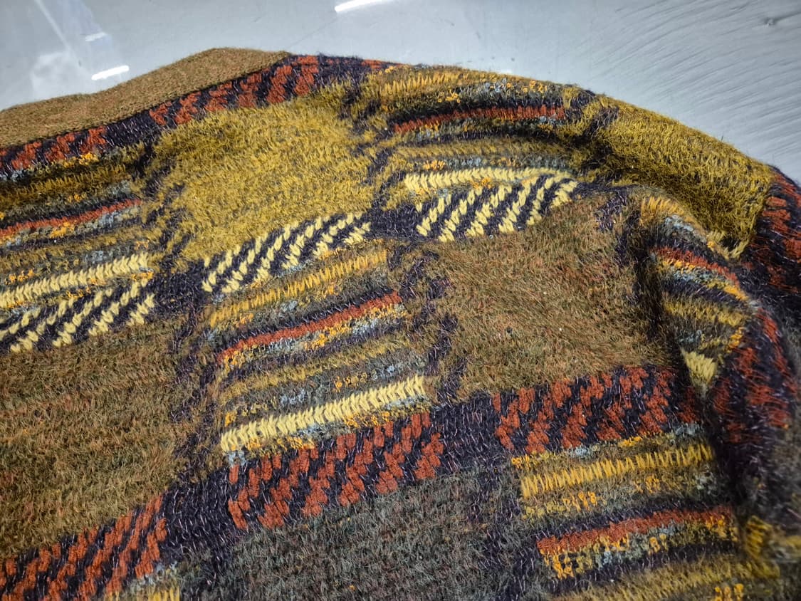 90s LANVIN  모헤어 가디건 상품이미지3