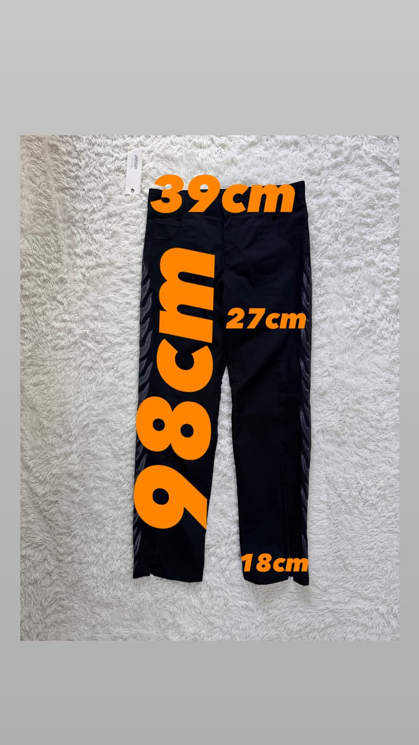 M.P.Q (엠피큐) 플레임 필라 디바이디드 데님 팬츠 상품이미지2