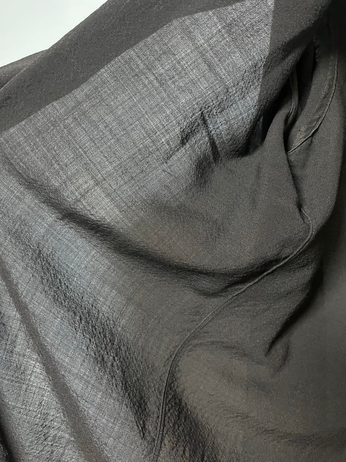 릭오웬스 울 실크 셔츠 가디건 상품이미지4