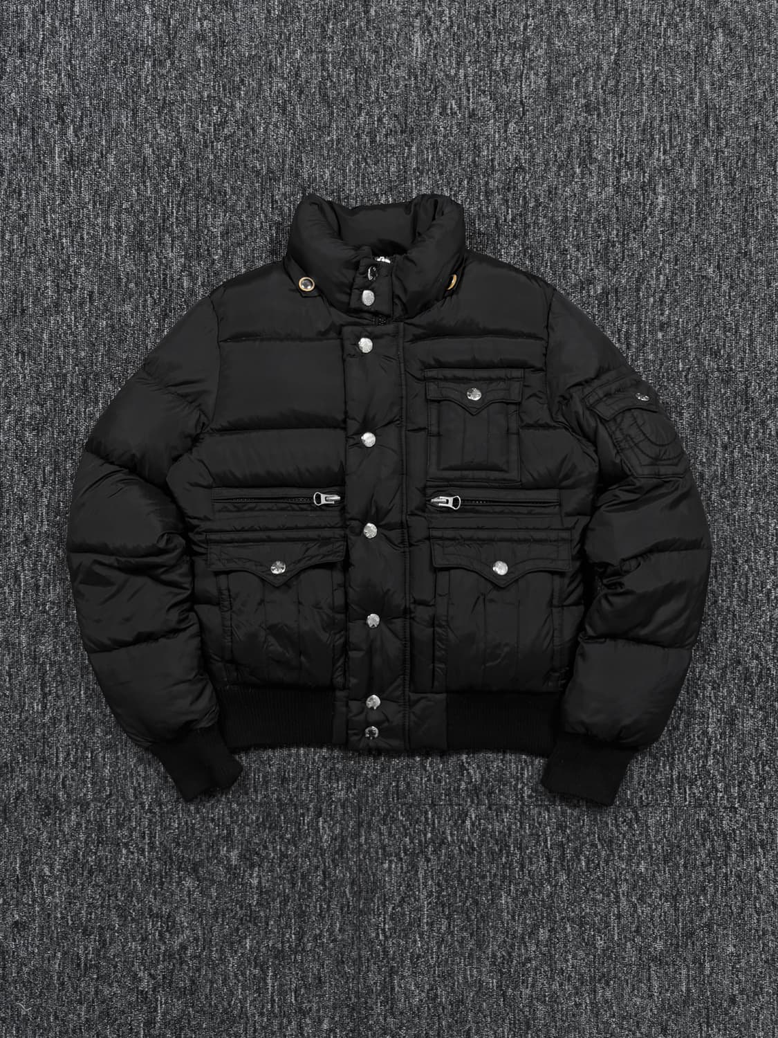 트루릴리전 블랙 다운 패딩 자켓 상품이미지3